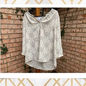 Kenar Blouse - Cream Pattern